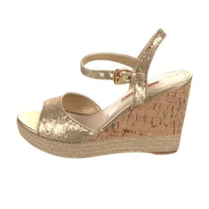 Prada Authentic Sport Glitter Espadrilles Women's Size: 7 / 37